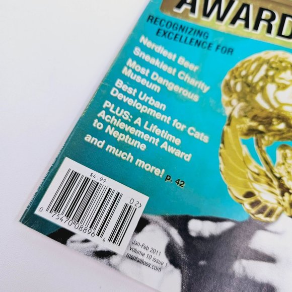 Mental Floss Magazine January February 2011 Golden Lobe Awards Knowledge Junkies - Picture 3 of 7